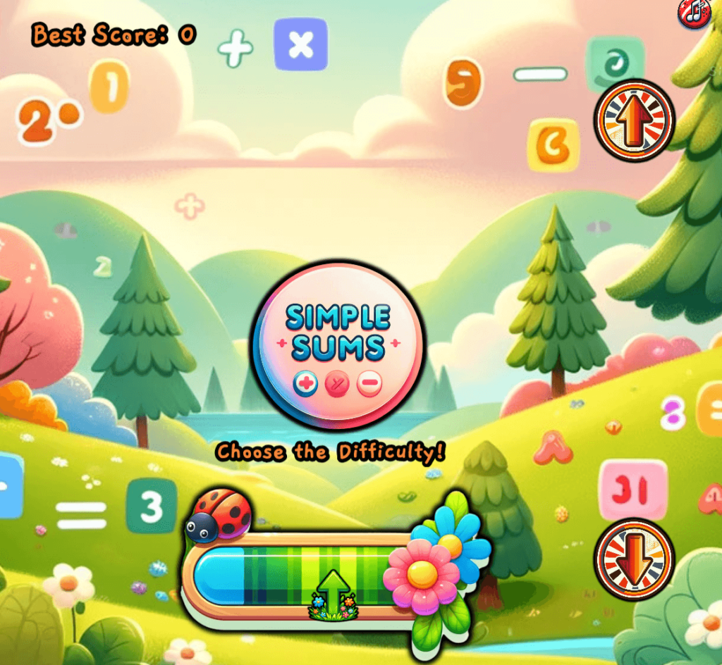 simple sums game